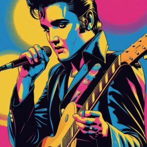 vibrant 70s guitar pop art (kopia)